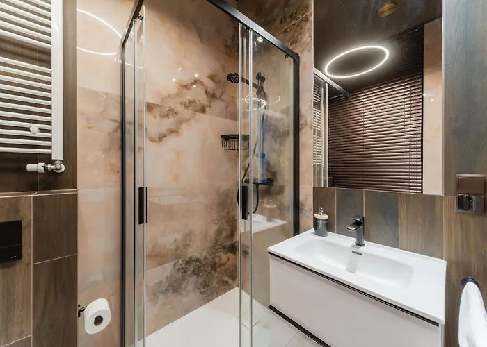 Ans Hanza Tower No 428 - Swimming Pool, Sauna, Jacuzzi, Viewing Terrace Szczecin